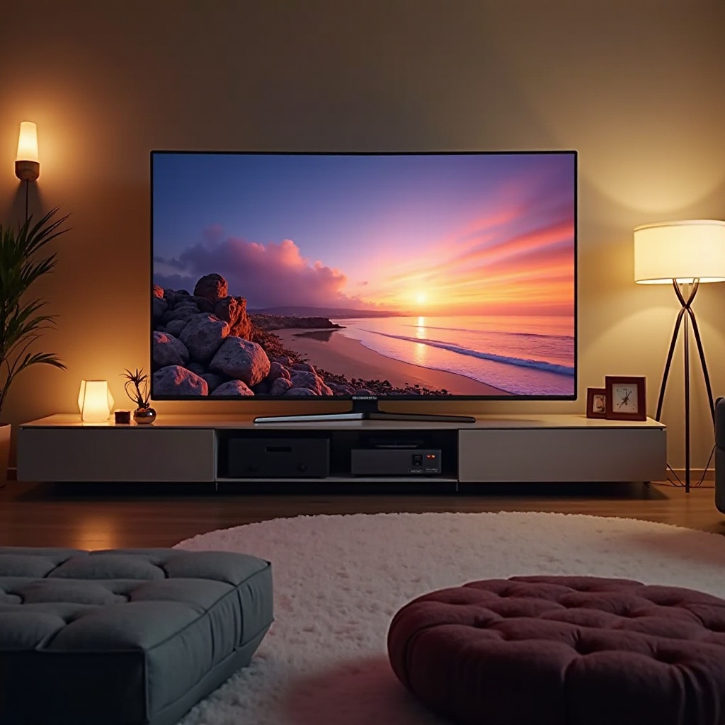 телевизор с въртяща се стойка