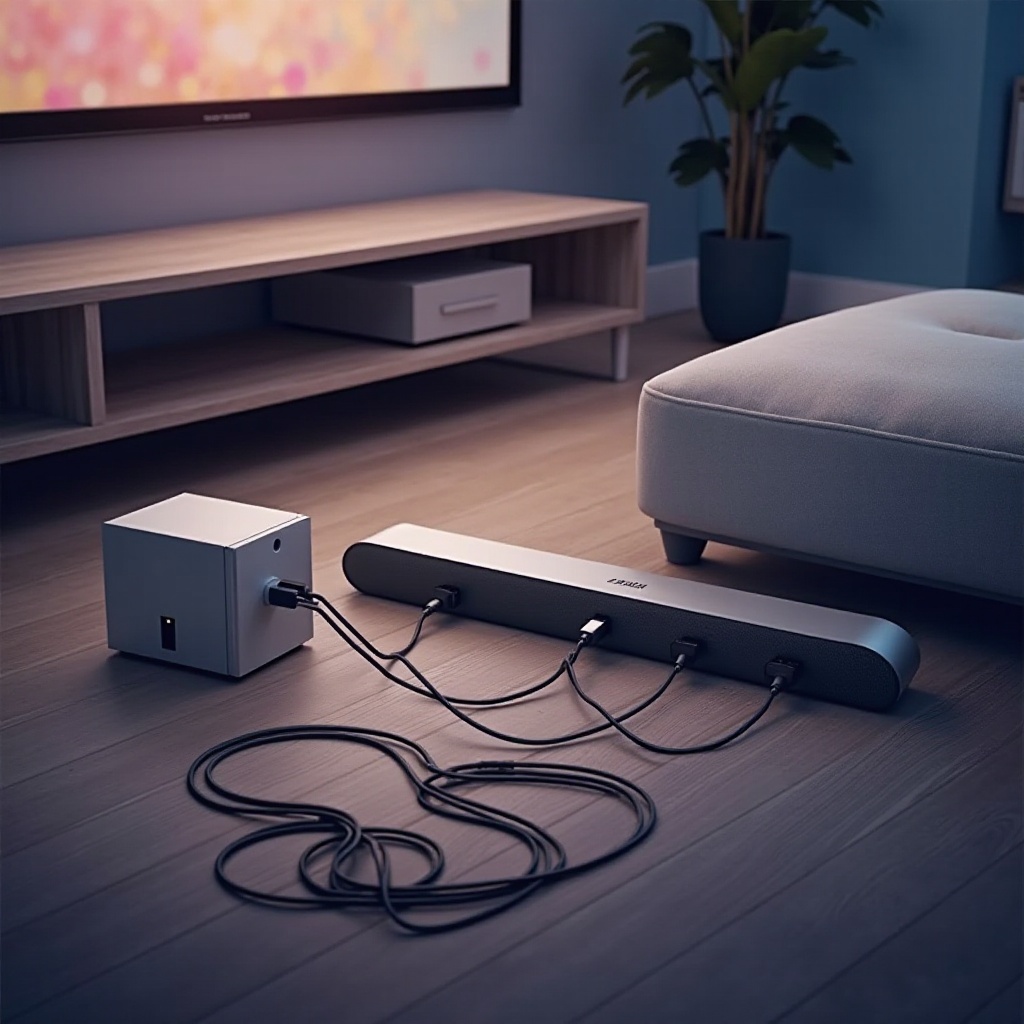 توصيل شريط الصوت بجهاز العرض