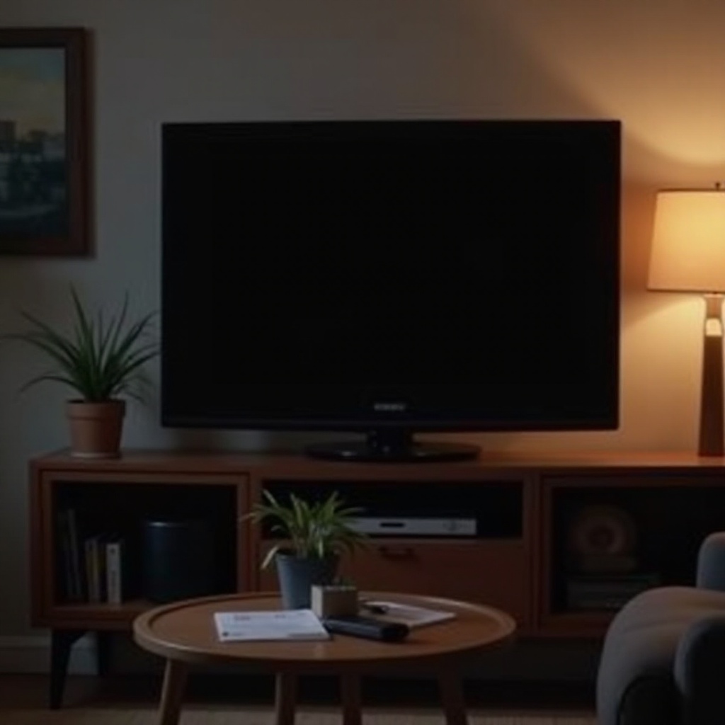 телевизор Vizio не включается, нет света
