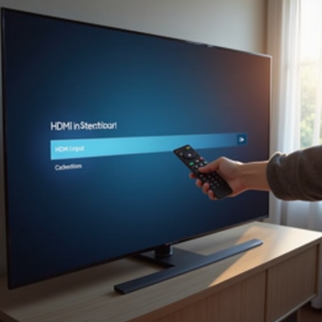 как да превключите на HDMI на телевизор Samsung