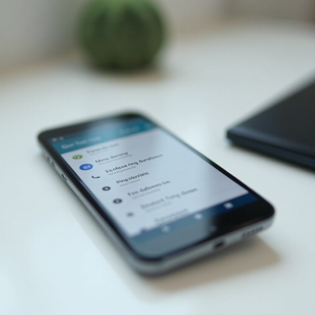 jak przedłużyć czas dzwonienia w telefonie z Androidem