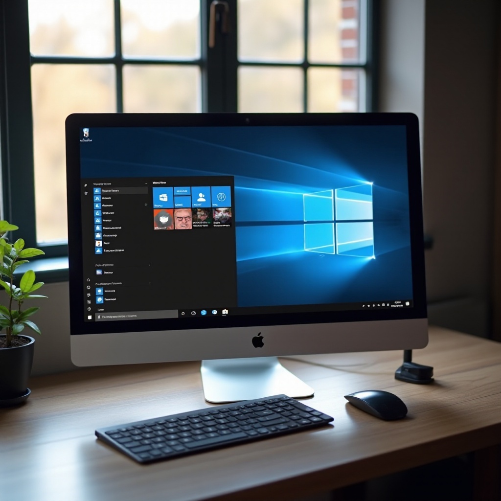 zaginione menu start systemu Windows 10