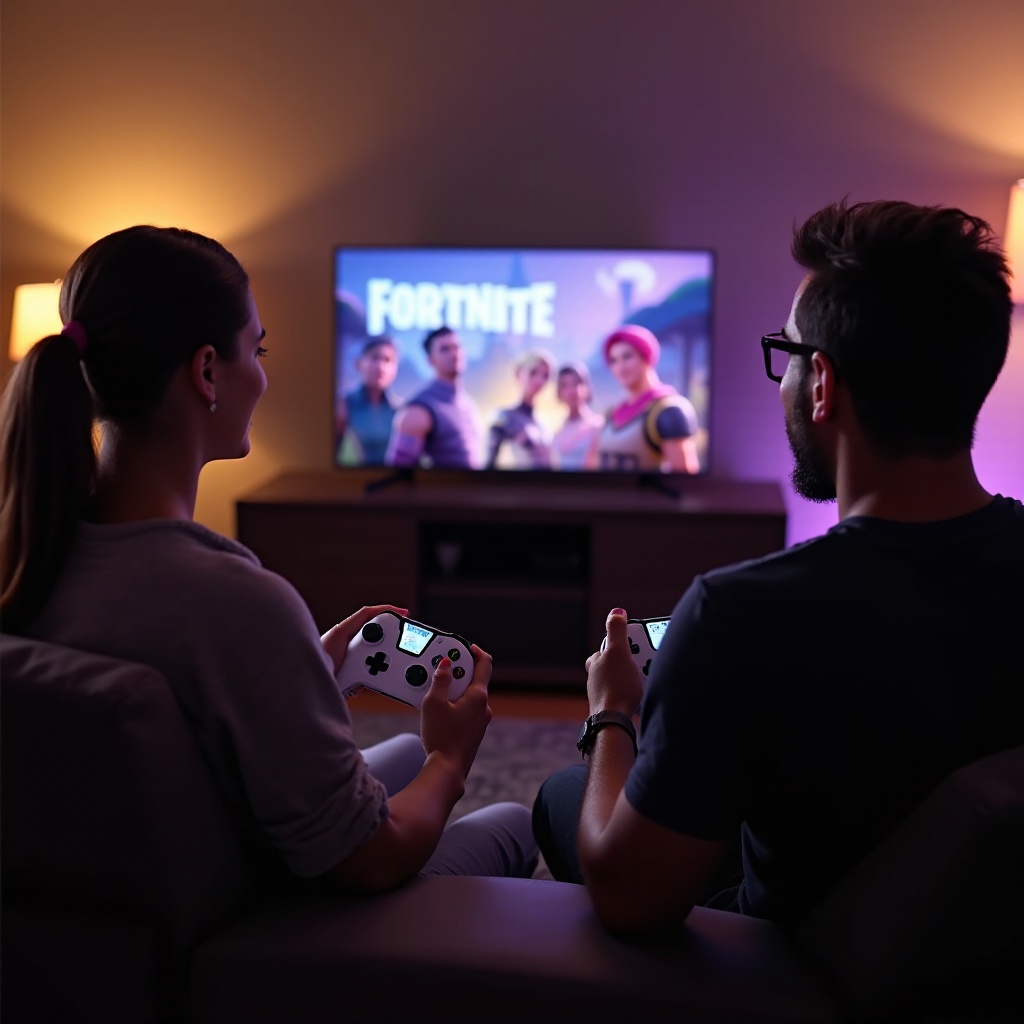 како играти у двоје на fortnite xbox series s