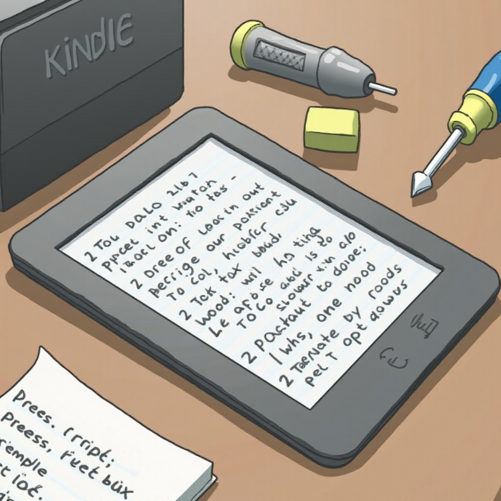 Kindle не перезагружается