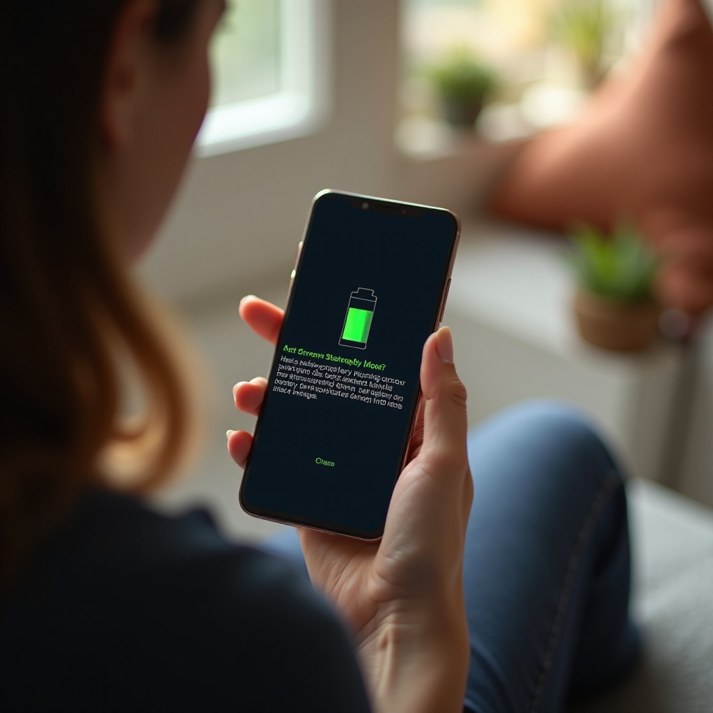 ماذا يعني وضع البطارية في الانتظار