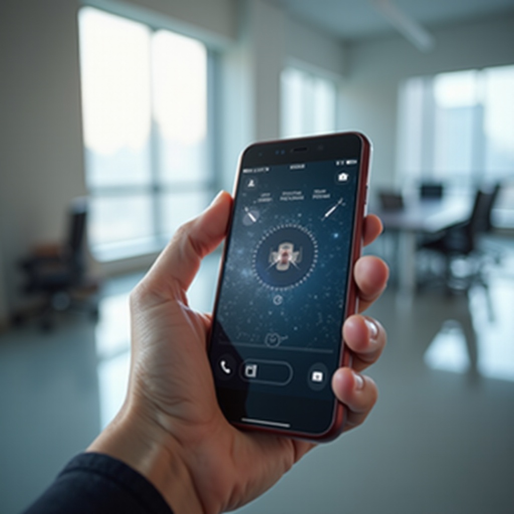 lustro telefonu vision pro