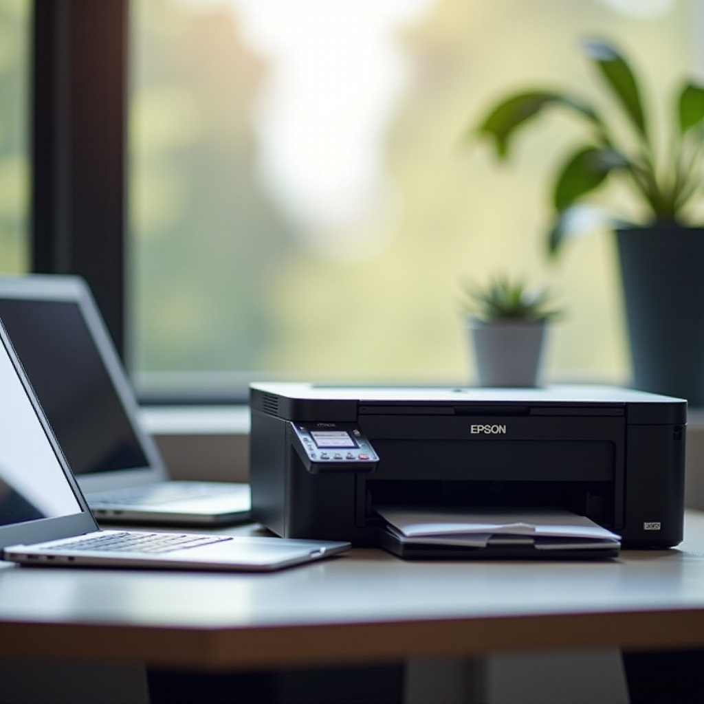 how do i get epson printer online