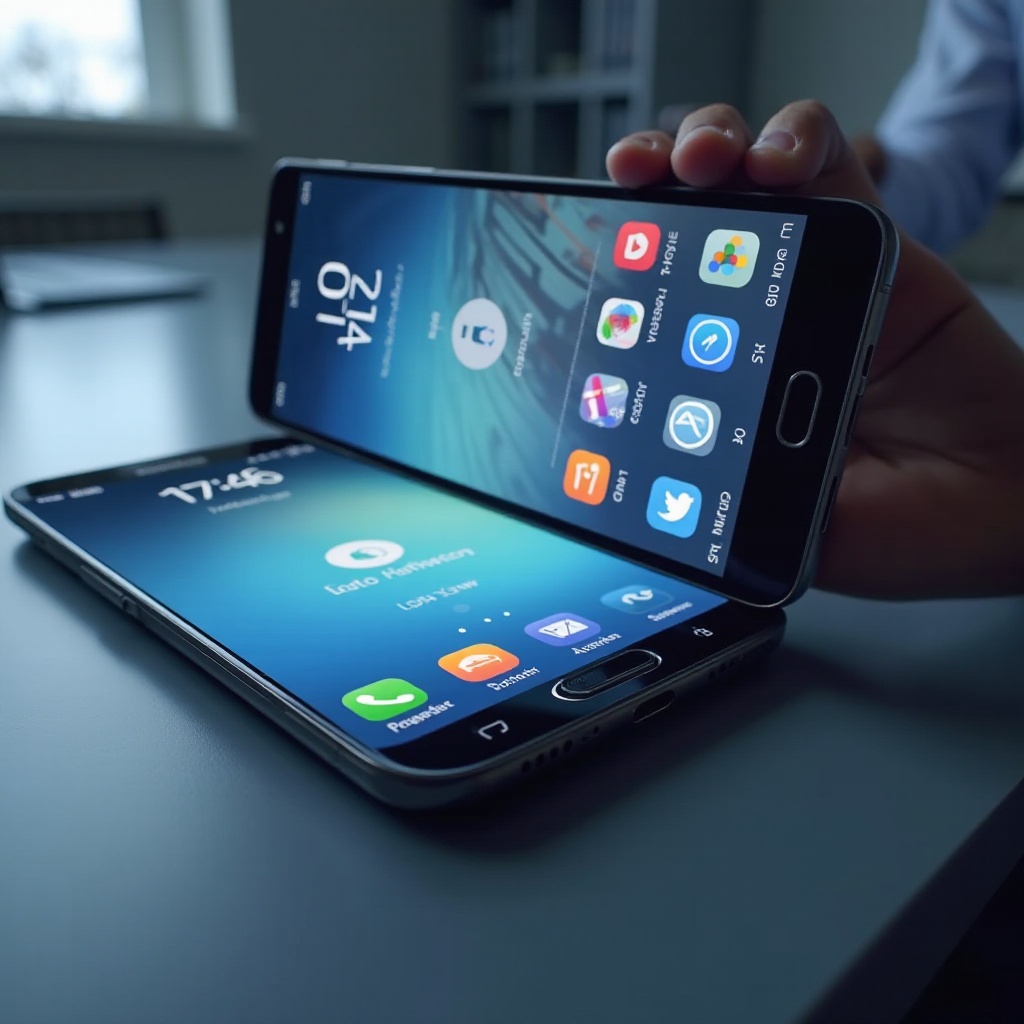 podzielony ekran na telefonie samsung