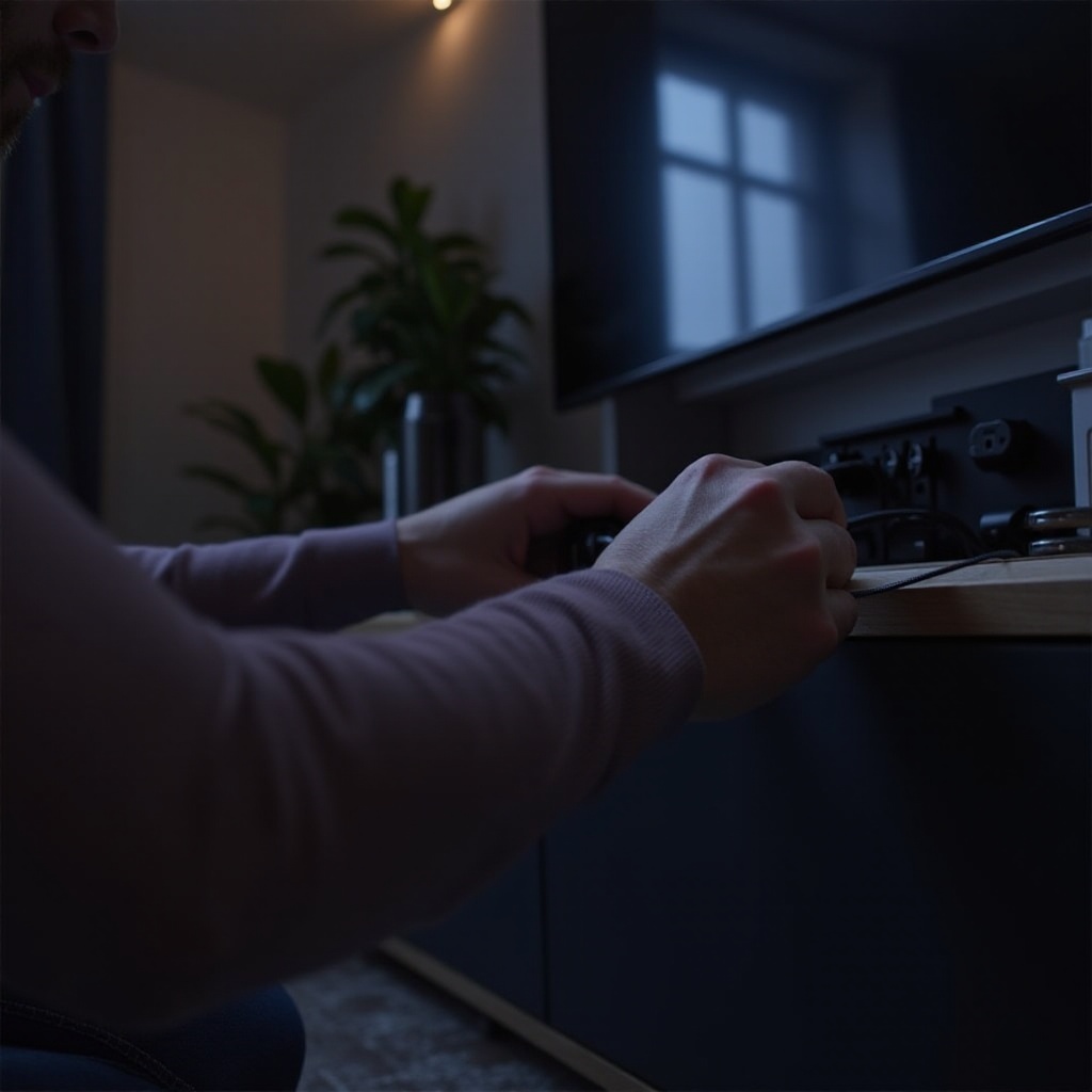 televizorul Vizio nu pornește, nu are lumină