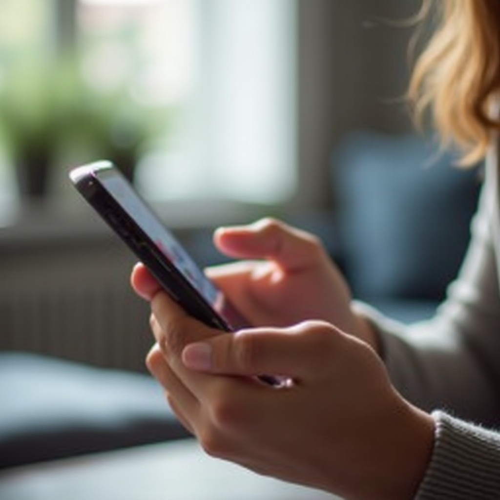 aplikacja na Androida dotknij telefonu akcja
