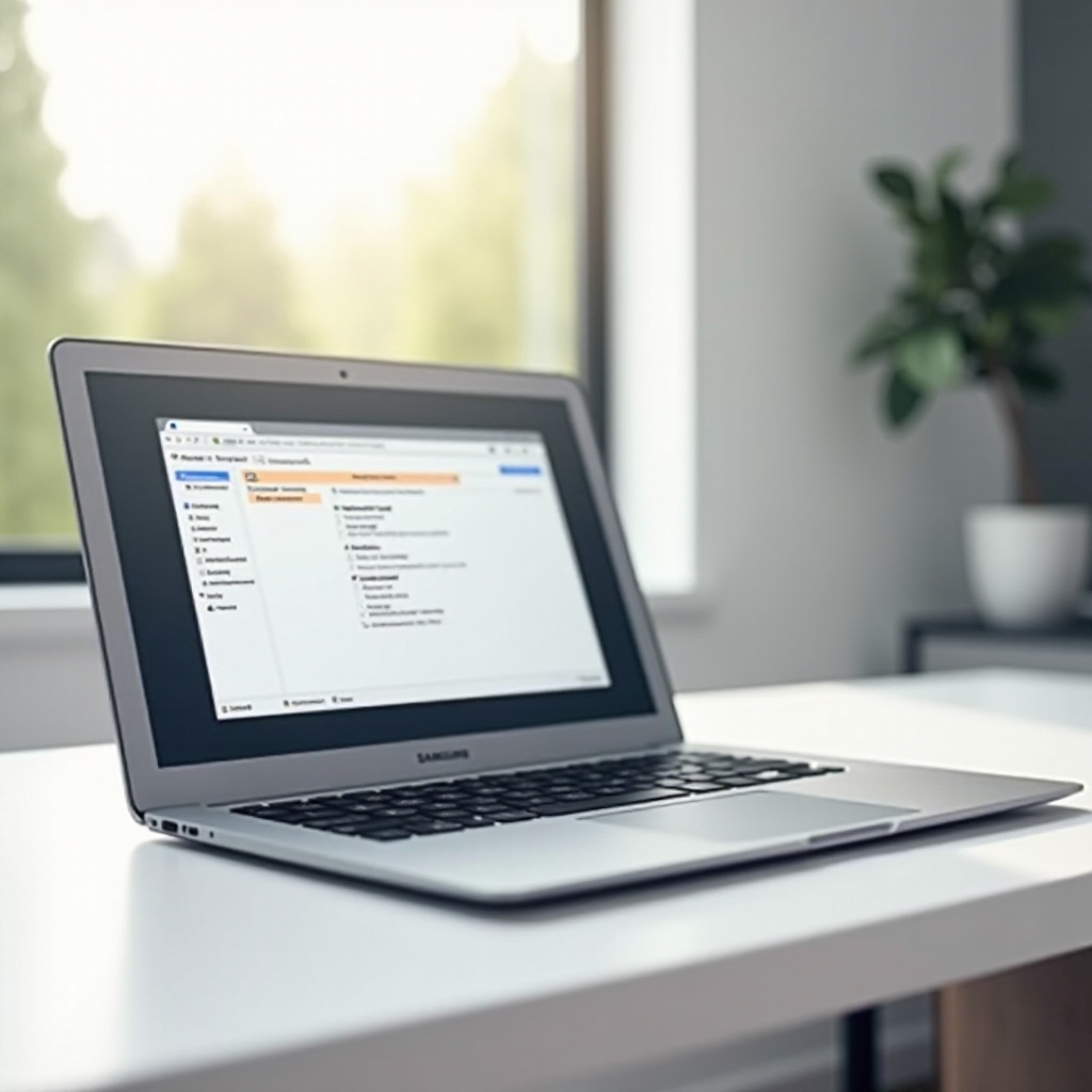 jak zrestartować laptopa samsung