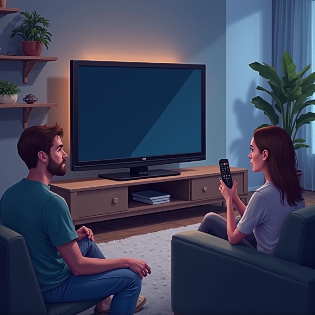 Vizio televizor se ne uključuje, nema svetla