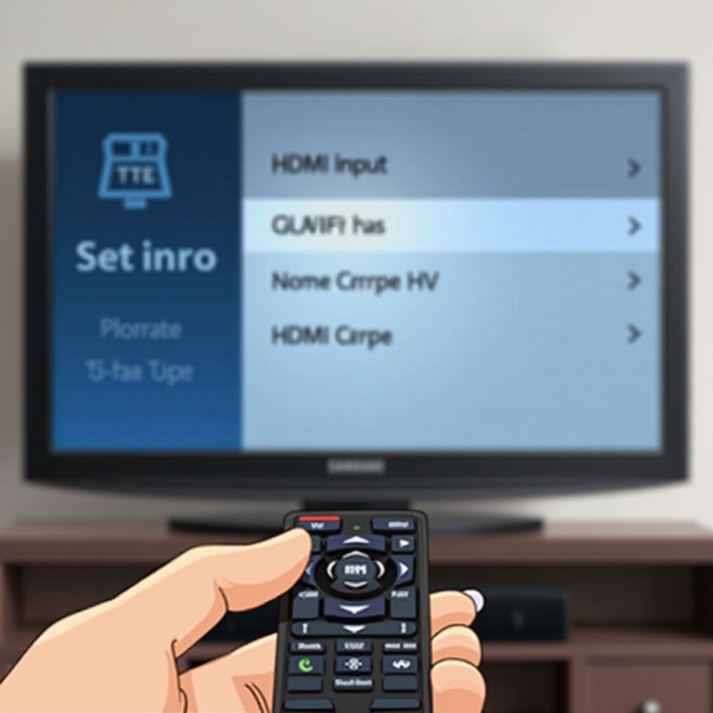 كيفية التبديل إلى HDMI على تلفزيون سامسونج