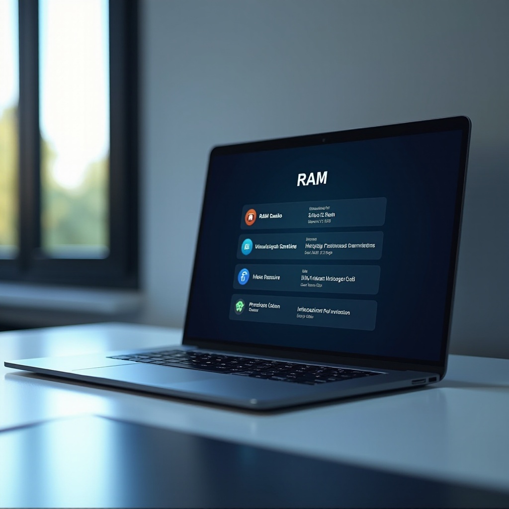 cum să verifici RAM-ul în laptop
