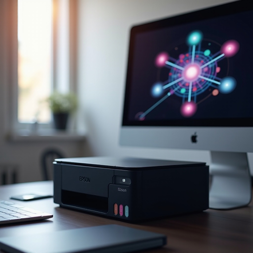 how do i get epson printer online