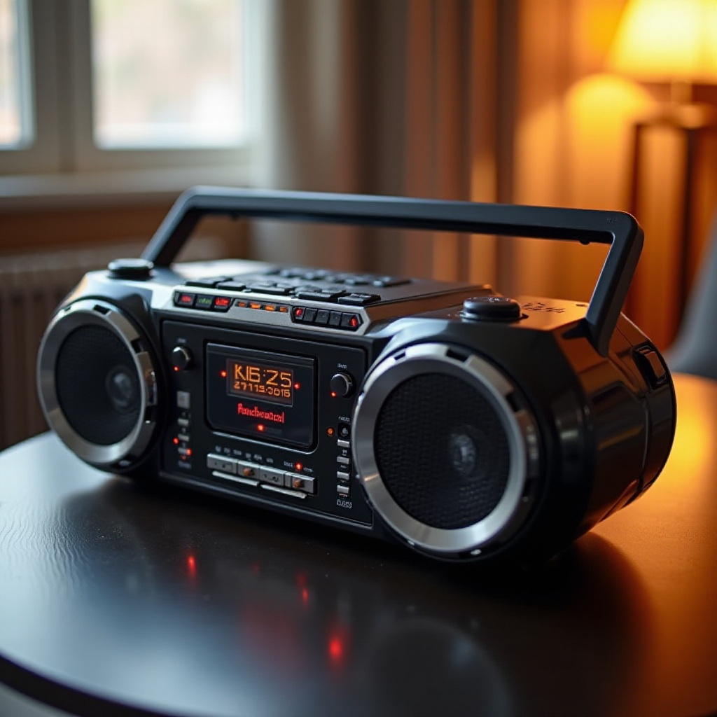 najlepszy boombox z odtwarzaczem CD i kaset